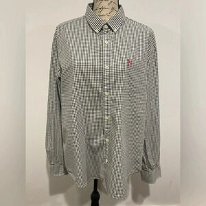Original Penguin Men’s Casual Button Down Shirt Plaid Heritage Slim Fit Size XL